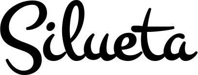 Vorschau des Bootsnamens "Silueta" als Schriftzug für "Bootsbeschriftung Klassisch 81"