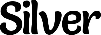 Vorschau des Bootsnamens "Silver" als Schriftzug für "Bootsbeschriftung Klassisch 94"