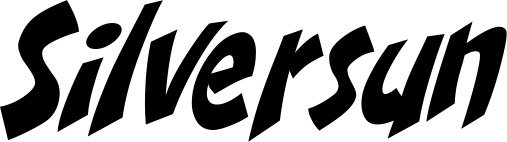 Vorschau des Bootsnamens "Silversun" als Schriftzug für "Bootsbeschriftung Klassisch 31"