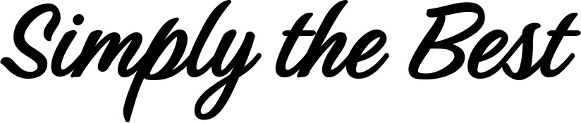 Vorschau des Bootsnamens "Simply the Best" als Schriftzug für "Bootsbeschriftung Klassisch 48"