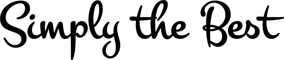 Vorschau des Bootsnamens "Simply the Best" als Schriftzug für "Bootsbeschriftung Klassisch 81"