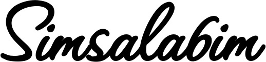 Vorschau des Bootsnamens "Simsalabim" als Schriftzug für "Bootsbeschriftung Klassisch 111"