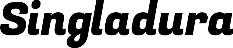 Vorschau des Bootsnamens "Singladura" als Schriftzug für "Bootsbeschriftung Kursiv 04"