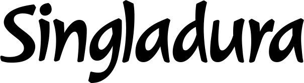 Vorschau des Bootsnamens "Singladura" als Schriftzug für "Bootsbeschriftung Klassisch 72"