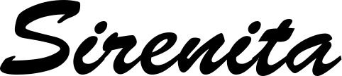 Vorschau des Bootsnamens "Sirenita" als Schriftzug für "Bootsbeschriftung Klassisch 03"