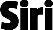 Vorschau des Bootsnamens "Siri" als Schriftzug für "Bootsbeschriftung Fett 30"