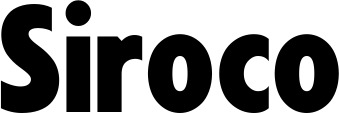 Vorschau des Bootsnamens "Siroco" als Schriftzug für "Bootsbeschriftung Fett 24"