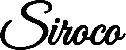 Vorschau des Bootsnamens "Siroco" als Schriftzug für "Bootsbeschriftung Klassisch 68"