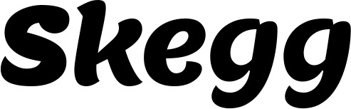 Vorschau des Bootsnamens "Skegg" als Schriftzug für "Style Neu 49"