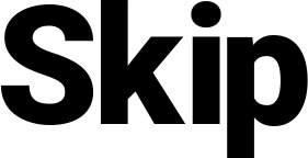 Vorschau des Bootsnamens "Skip" als Schriftzug für "Bootsbeschriftung Fett 35"