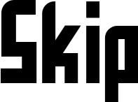 Vorschau des Bootsnamens "Skip" als Schriftzug für "Bootsbeschriftung Neu 27"