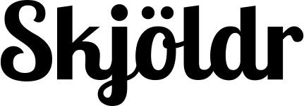 Vorschau des Bootsnamens "Skjöldr" als Schriftzug für "Bootsbeschriftung Neu 51"