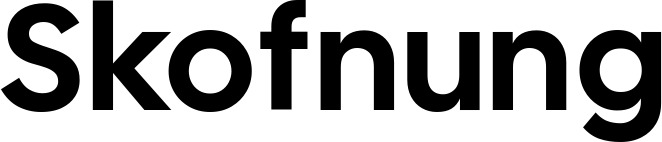Vorschau des Bootsnamens "Skofnung" als Schriftzug für "Bootsbeschriftung Fett 12"