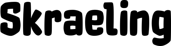 Vorschau des Bootsnamens "Skraeling" als Schriftzug für "Bootsbeschriftung Neu 55"