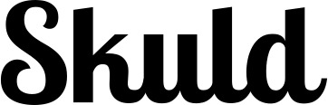 Vorschau des Bootsnamens "Skuld" als Schriftzug für "Bootsbeschriftung Neu 51"