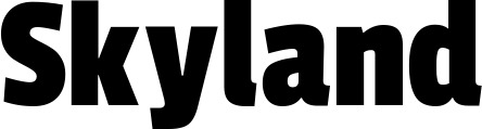 Bootsname 'Skyland' angezeigt als 'Bootsbeschriftung Fett 30'