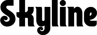 Vorschau des Bootsnamens "Skyline" als Schriftzug für "Style Neu 32"