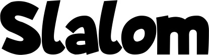 Vorschau des Bootsnamens "Slalom" als Schriftzug für "Bootsbeschriftung Neu 48"