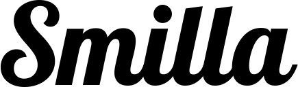 Vorschau des Bootsnamens "Smilla" als Schriftzug für "Bootsbeschriftung Neu 60"