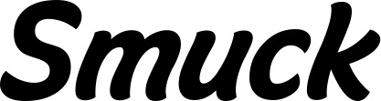 Vorschau des Bootsnamens "Smuck" als Schriftzug für "Bootsbeschriftung Klassisch 14"