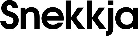 Vorschau des Bootsnamens "Snekkja" als Schriftzug für "Bootsbeschriftung Fett 17"