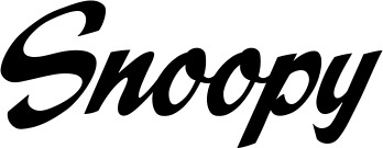 Bootsname 'Snoopy' angezeigt als 'Bootsbeschriftung Klassisch 29'