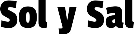 Vorschau des Bootsnamens "Sol y Sal" als Schriftzug für "Style Fett 30"