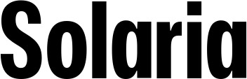Vorschau des Bootsnamens "Solaria" als Schriftzug für "Bootsbeschriftung Fett 25"