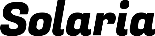 Vorschau des Bootsnamens "Solaria" als Schriftzug für "Bootsbeschriftung Kursiv 04"