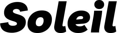 Vorschau des Bootsnamens "Soleil" als Schriftzug für "Bootsbeschriftung Kursiv 06"