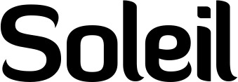 Vorschau des Bootsnamens "Soleil" als Schriftzug für "Bootsbeschriftung Normal 06"