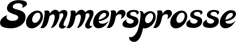 Bootsname 'Sommersprosse' angezeigt als 'Bootsbeschriftung Klassisch 33'