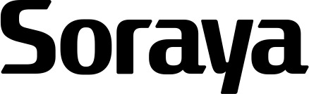 Vorschau des Bootsnamens "Soraya" als Schriftzug für "Bootsbeschriftung Fett 22"