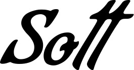 Vorschau des Bootsnamens "Sott" als Schriftzug für "Bootsbeschriftung Klassisch 57"