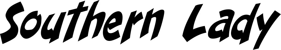 Vorschau des Bootsnamens "Southern Lady" als Schriftzug für "Bootsbeschriftung Klassisch 31"