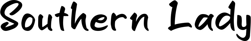 Vorschau des Bootsnamens "Southern Lady" als Schriftzug für "Bootsbeschriftung Klassisch 95"