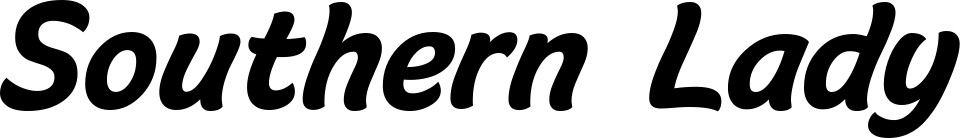 Vorschau des Bootsnamens "Southern Lady" als Schriftzug für "Bootsbeschriftung Klassisch 14"