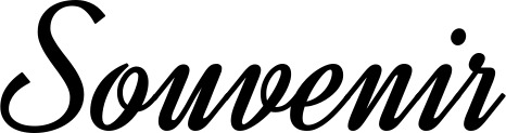 Bootsname 'Souvenir' angezeigt als 'Bootsbeschriftung Klassisch 44'