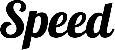 Vorschau des Bootsnamens "Speed" als Schriftzug für "Bootsbeschriftung Neu 60"