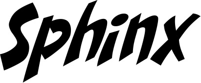 Vorschau des Bootsnamens "Sphinx" als Schriftzug für "Bootsbeschriftung Klassisch 31"