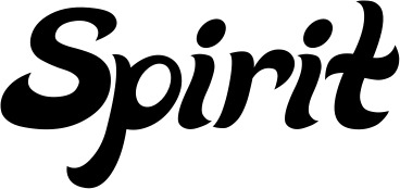 Vorschau des Bootsnamens "Spirit" als Schriftzug für "Bootsbeschriftung Klassisch 33"