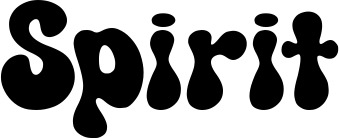 Vorschau des Bootsnamens "Spirit" als Schriftzug für "Bootsbeschriftung Neu 62"