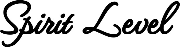 Vorschau des Bootsnamens "Spirit Level" als Schriftzug für "Bootsbeschriftung Klassisch 111"