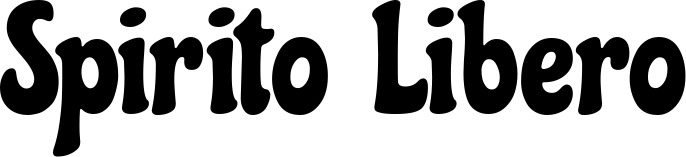 Vorschau des Bootsnamens "Spirito Libero" als Schriftzug für "Bootsbeschriftung Klassisch 53"