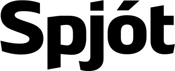 Vorschau des Bootsnamens "Spjót" als Schriftzug für "Bootsbeschriftung Fett 21"