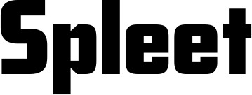 Vorschau des Bootsnamens "Spleet" als Schriftzug für "Style Neu 11"