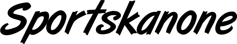 Vorschau des Bootsnamens "Sportskanone" als Schriftzug für "Bootsbeschriftung Klassisch 38"