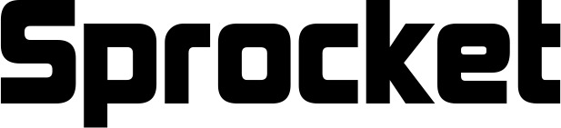 Vorschau des Bootsnamens "Sprocket" als Schriftzug für "Bootsbeschriftung Neu 25"