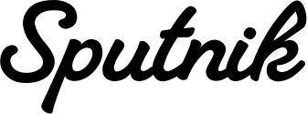 Vorschau des Bootsnamens "Sputnik" als Schriftzug für "Bootsbeschriftung Klassisch 65"