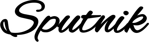 Vorschau des Bootsnamens "Sputnik" als Schriftzug für "Bootsbeschriftung Klassisch 35"